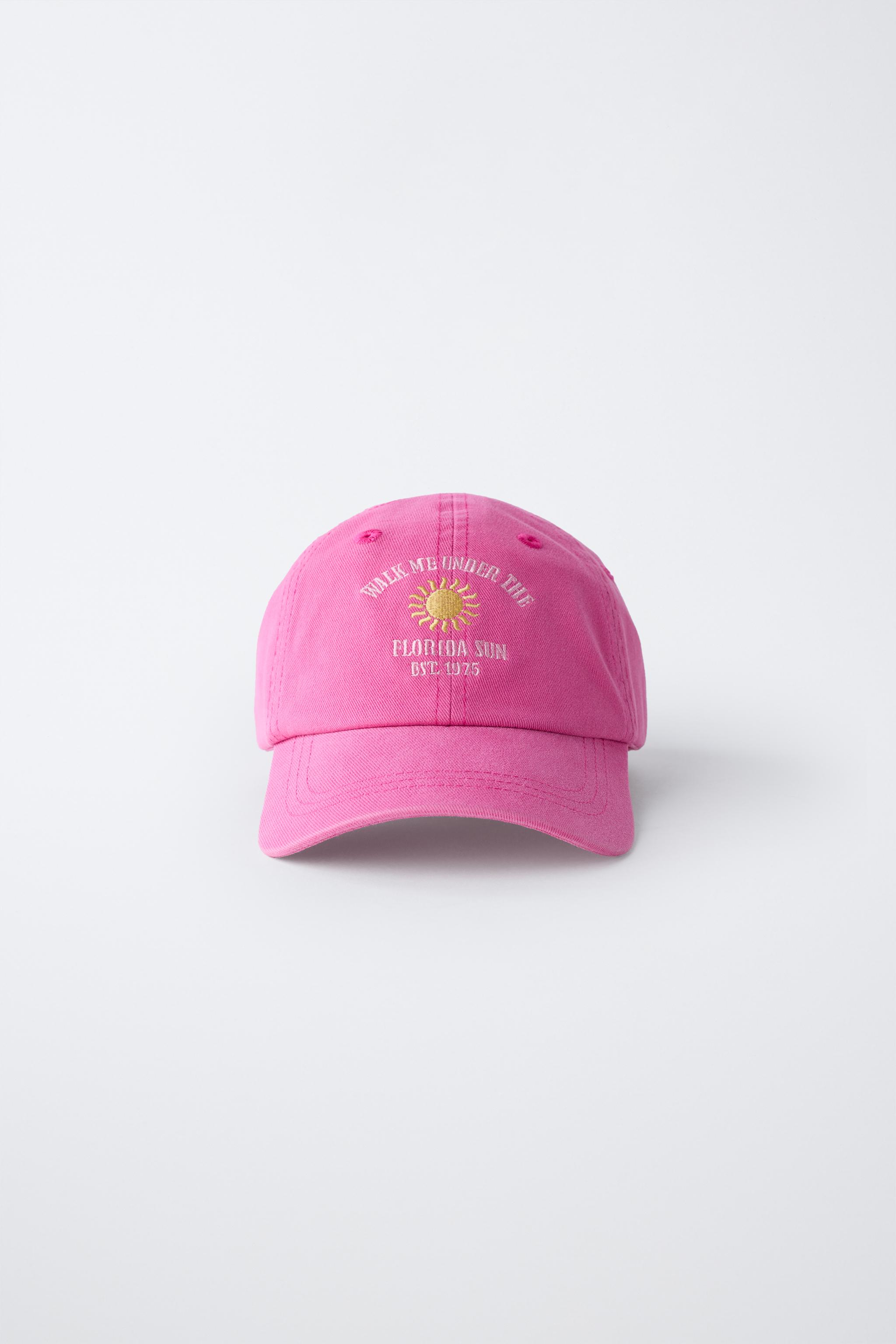 EMBROIDERED WASHED EFFECT CAP